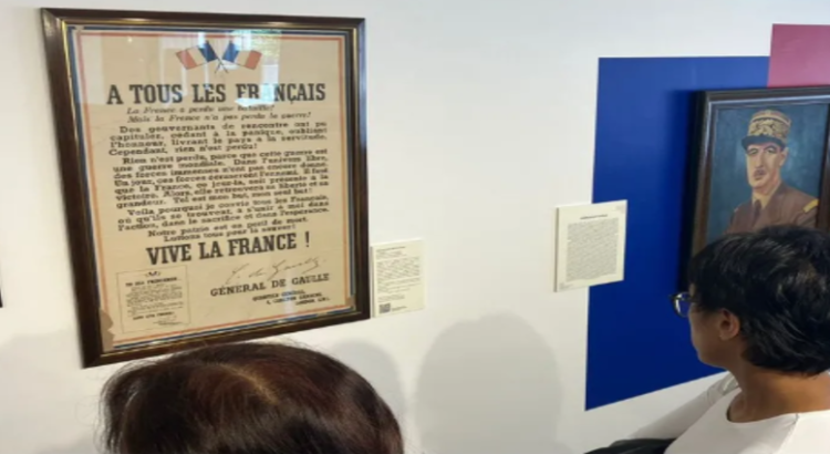 Inauguran exposición sobre Charles Gualle en Alianza Francesa de Toluca
