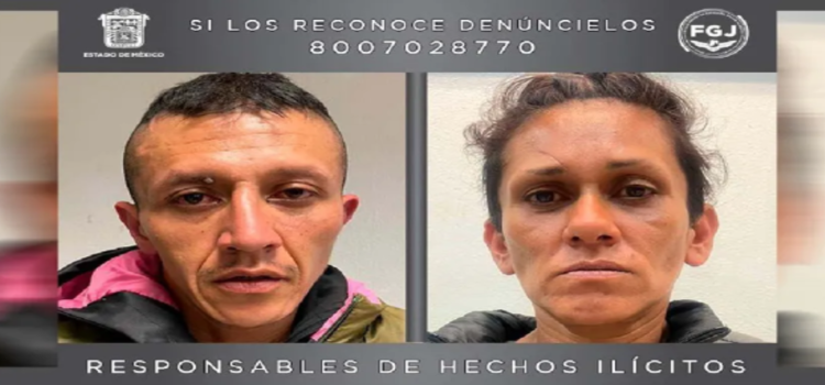 Dictan 110 años de prisión a pareja que secuestró y asesinó a un conductor de Didi en Toluca