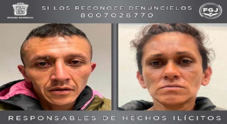 Dictan 110 años de prisión a pareja que secuestró y asesinó a un conductor de Didi en Toluca