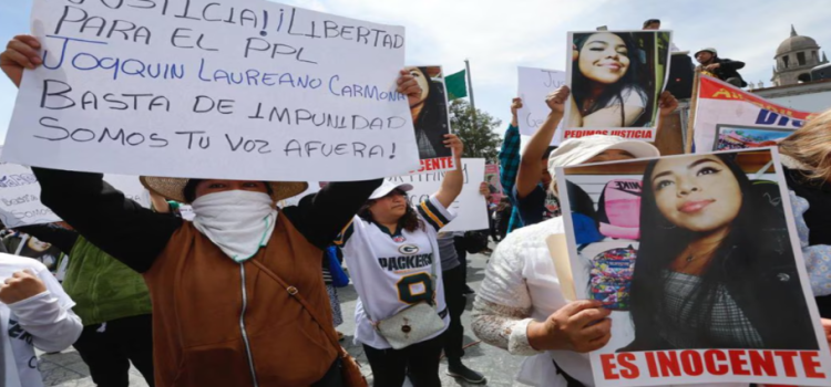 Familiares y amigos de Britanny exigen su libertad en Toluca