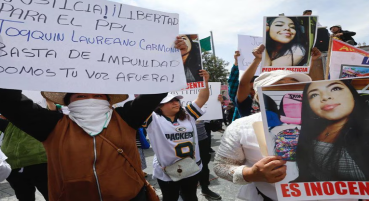 Familiares y amigos de Britanny exigen su libertad en Toluca