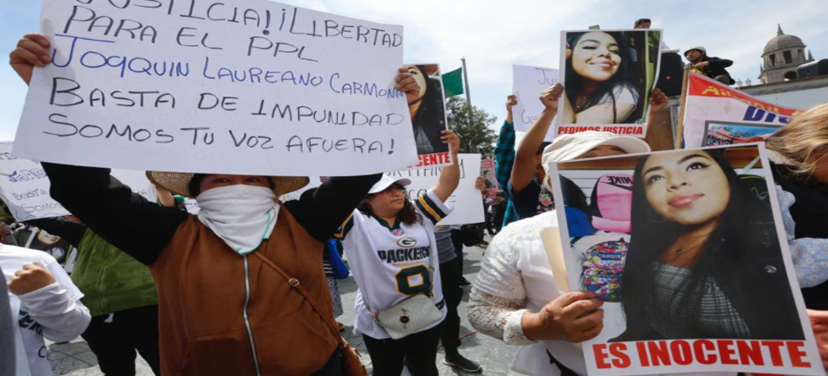 Familiares y amigos de Britanny exigen su libertad en Toluca