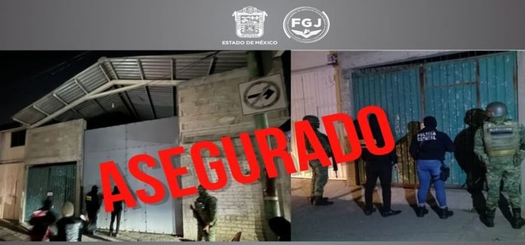Aseguran inmuebles vinculados a extorsionadores en Toluca