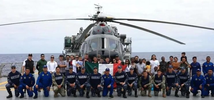 Evacúa la SRE a 34 mexicanos de Haití Evacúa la SRE a 34 mexicanos de Haití