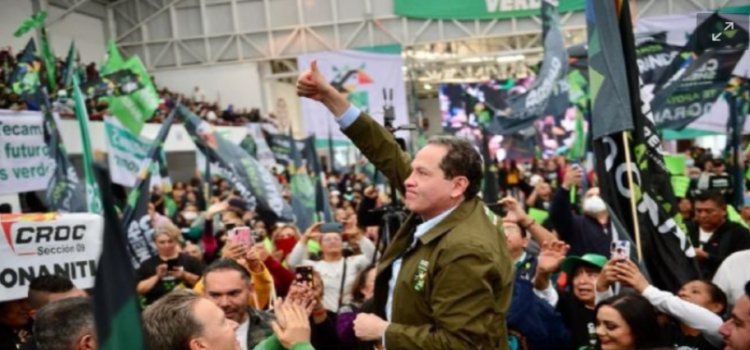 “Claudia Sheinbaum contará con gran respaldo del PVEM en el Edomex”: Eruviel Ávila