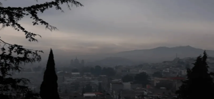 Se registraron altos valores de partículas contaminantes en Toluca durante inicio de año 2024
