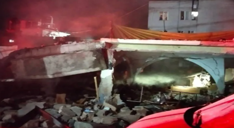 Explosión por gas y pirotecnia deja saldo de 4 lesionados en Toluca