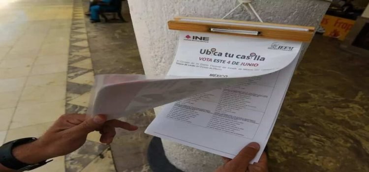 Horarios de apertura de casillas en Edomex Horarios de apertura de casillas en Edomex