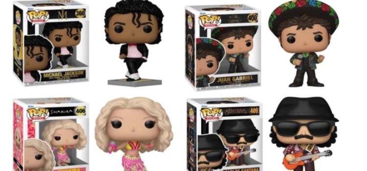 Juan Gabriel, Shakira, Michael Jackson y Carlos Santana tendrán su Funko Pop