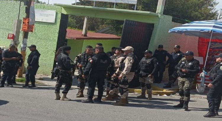 Reportan riña y balazos en casilla de Los Reyes La Paz, Edomex