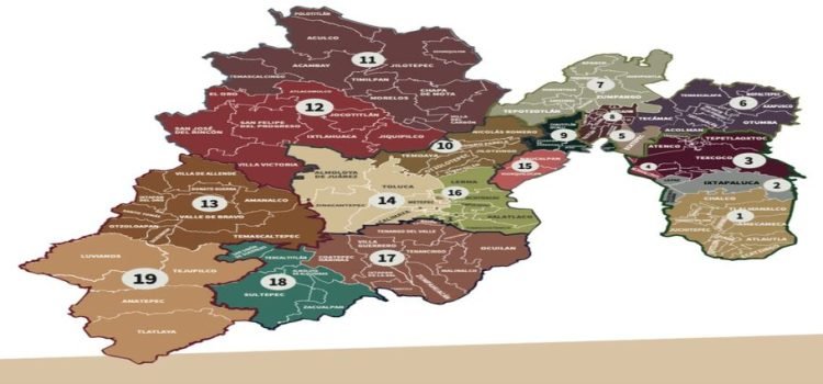 Edomex será regionalizado por zonas Edomex será regionalizado por zonas