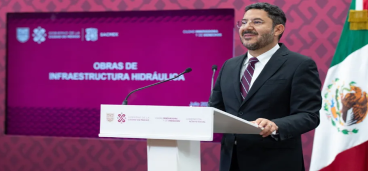 Martí Batres destaca inversión de 887 MDP en obras hidráulicas para Edomex Martí Batres destaca inversión de 887 MDP en obras hidráulicas para Edomex