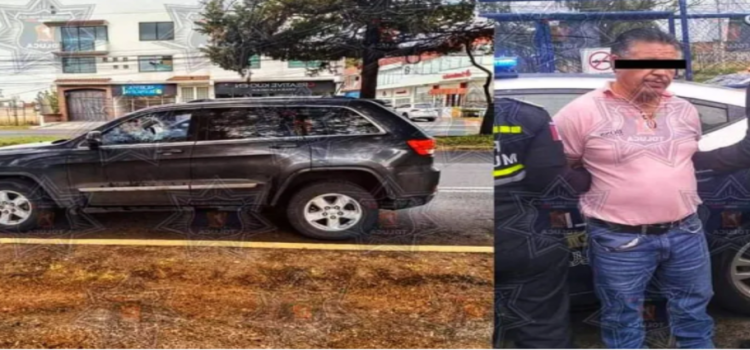 Cae presunto extorsionador de peligrosa célula delictiva tras persecución en Toluca