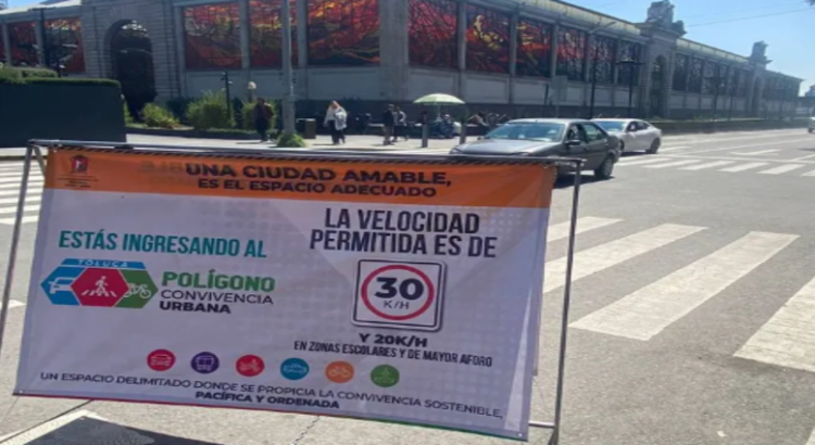 Establecerán límites de velocidad en centro de Toluca