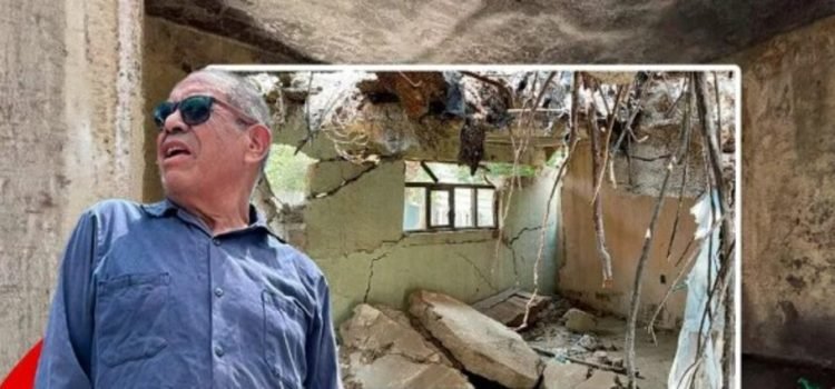Casa en Toluca lleva 35 años abandonada tras hundirse