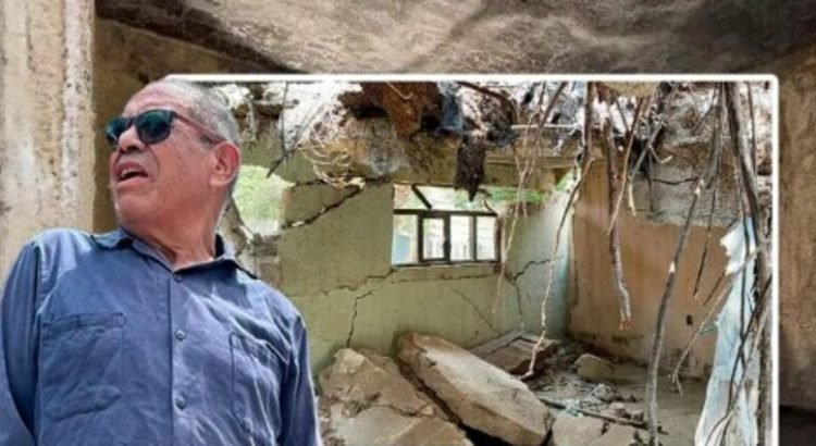 Casa en Toluca lleva 35 años abandonada tras hundirse