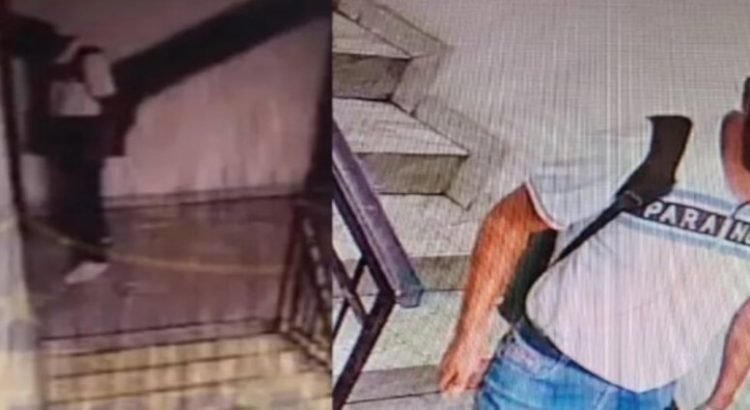 Captan a presunto ladrón entrando a departamento en Toluca