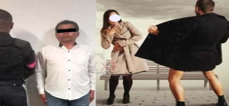 Detienen a sujeto por exhibicionismo frente a una mujer en Toluca