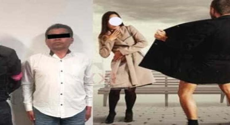 Detienen a sujeto por exhibicionismo frente a una mujer en Toluca