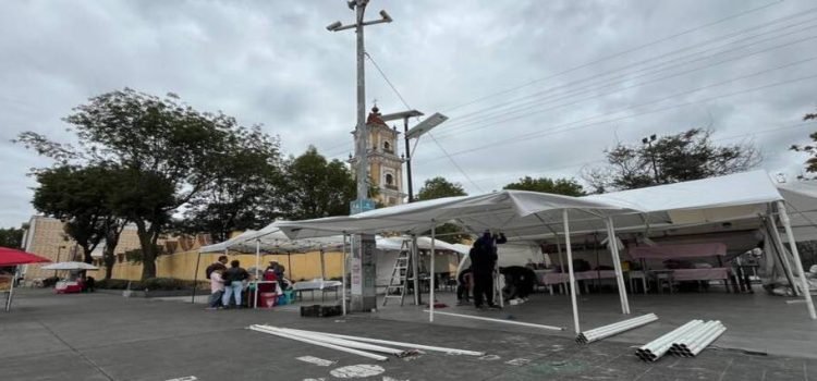 Todo listo para la Feria del Carmen