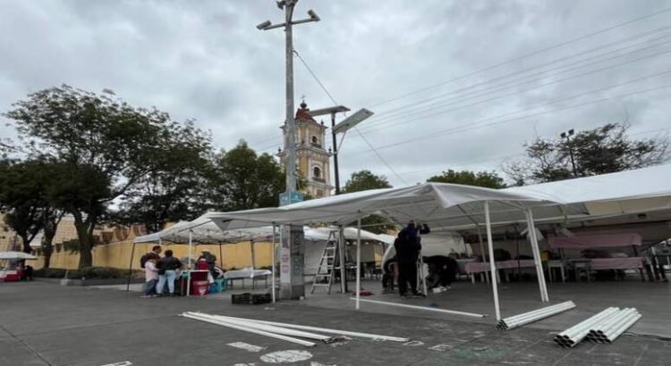 Todo listo para la Feria del Carmen