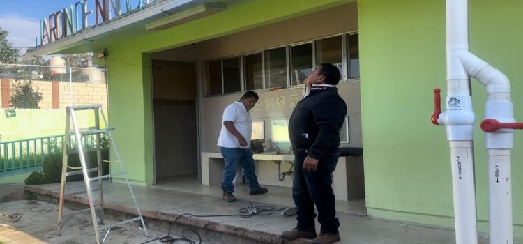 Kínder de Toluca construyó sistema de captación de agua de lluvia