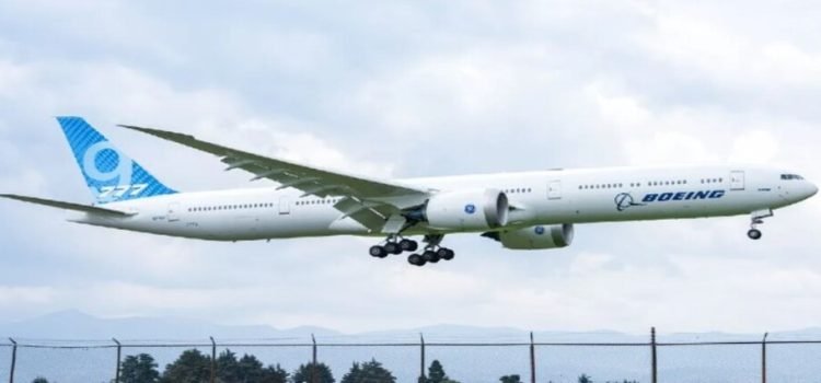 Realizan vuelos de certificación para Boeing 777x en Aeropuerto de Toluca