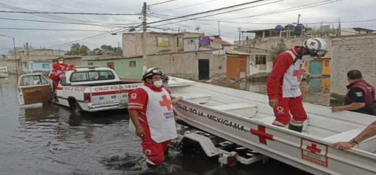 Gobernador de Chalco declara estado de emergencia debido a las fuertes lluvias