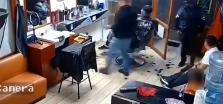 Captan asalto a barbería en presencia de un menor en Toluca