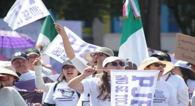 Trabajadores del Poder Judicial en Edomex se unen a paro de labores por reforma judicial