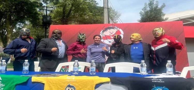 Luchadores Profesionales de Toluca brindarán función de lucha libre para niños