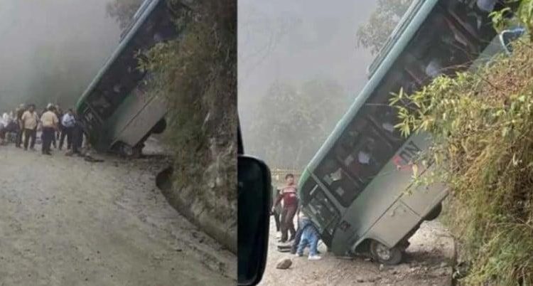 Seis turistas mexicanos heridos en volcadura de autobús cerca de Machu Picchu