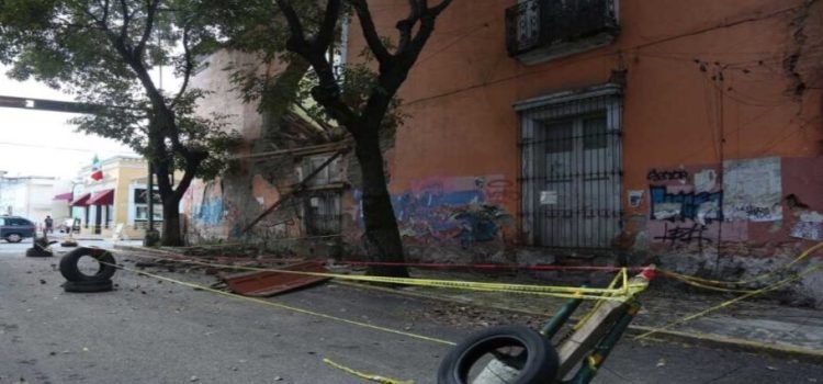 4 edificios históricos están en riesgo de colapso por humedad en Toluca