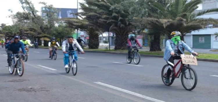 Pueblos indígenas se suman a protesta por ciclovía de Isidro Fabela