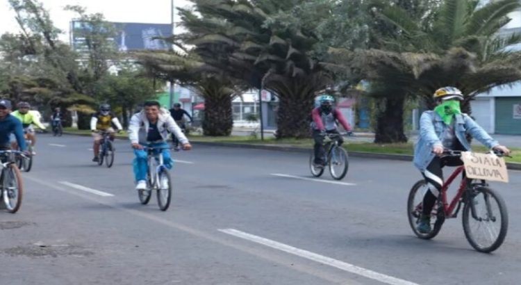 Pueblos indígenas se suman a protesta por ciclovía de Isidro Fabela