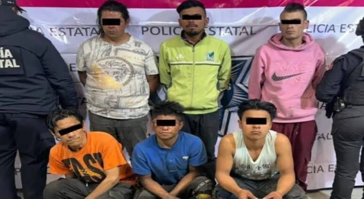 Detienen a 6 tras cateo en narcotienda de Toluca