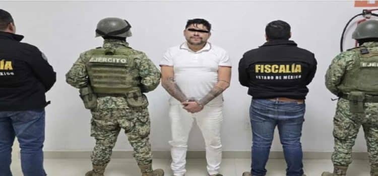 Detienen a presunto extorsionador de peligrosa Célula Delictiva en Toluca