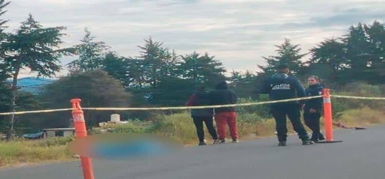 Mujer muere atropellada en la Toluca-Villa Victoria