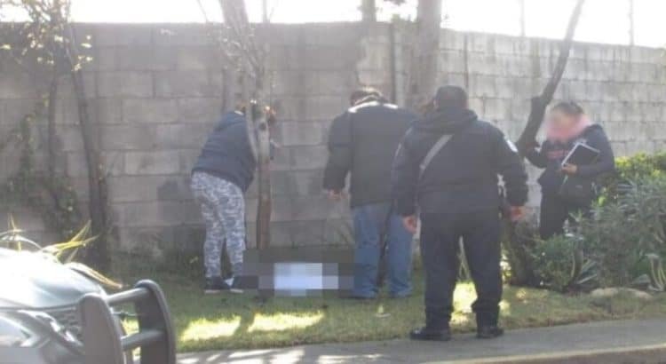 Localizan cuerpo de bebé enterrado en un predio de Toluca