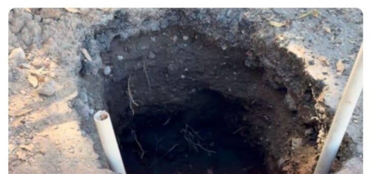 Se crea tremendo socavón en Toluca