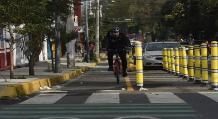 Construcción de ciclovía de Isidro Fabela en Toluca se encuentra al 67%