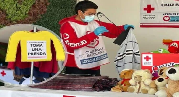 Cruz Roja inicia colecta de invierno en Valle de Toluca