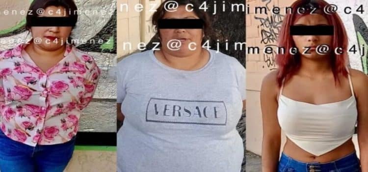 Detienen a madre, hija y tía, identificadas como ‘carteristas’; son originarias de Toluca