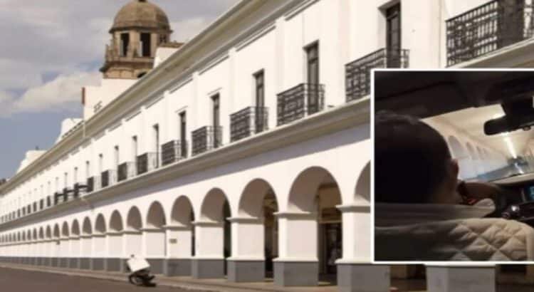 Captan a conductor haciendo ‘carreritas’ dentro de Portales de Toluca