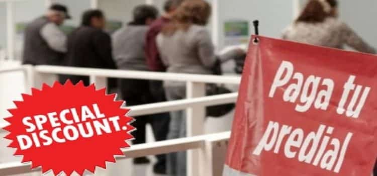 Descuentos en pago de predial y agua en el Edomex