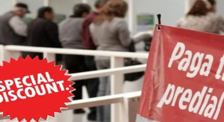 Descuentos en pago de predial y agua en el Edomex