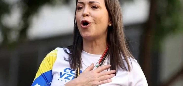 María Corina Machado anuncia que se encuentra «en un lugar seguro» María Corina Machado anuncia que se encuentra «en un lugar seguro»