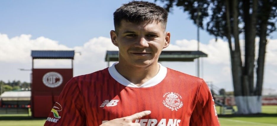 Presentan a Franco Agustín Romero como nuevo refuerzo del Toluca para el Clausura 2025