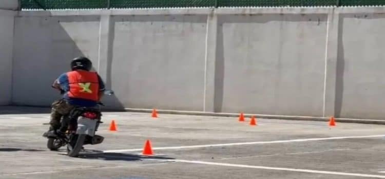 Instalan módulo de certificación para motociclistas en Valle de Toluca