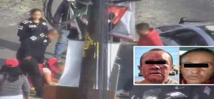 Intentan linchar a hombre que presuntamente raptó a niña de 2 años en Toluca